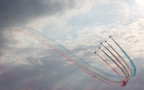 The Red Arrows, Duxford